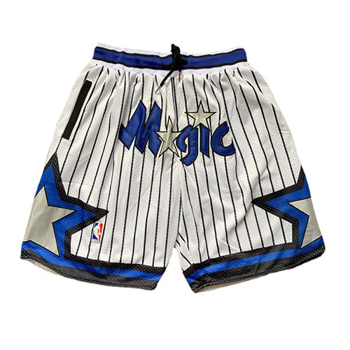 Star Letter Embroidery Striped Basketball Short Pants (1957)